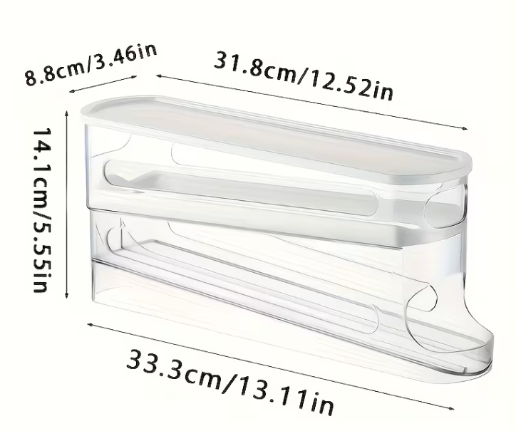 Rolling Egg Storage Container